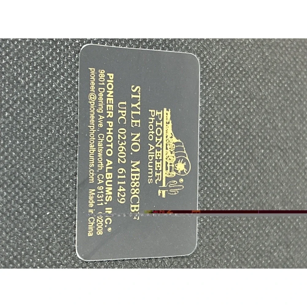 Pioneer E-Z Load 8 x 8 Memory Book Acid Free 20 Top Loading Pages NEW Red